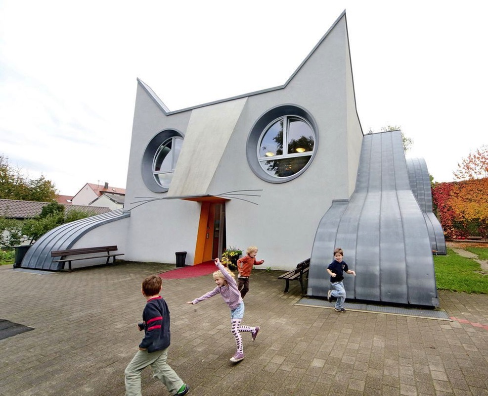 Arquitectura zoomórfica Cat Kindergarten