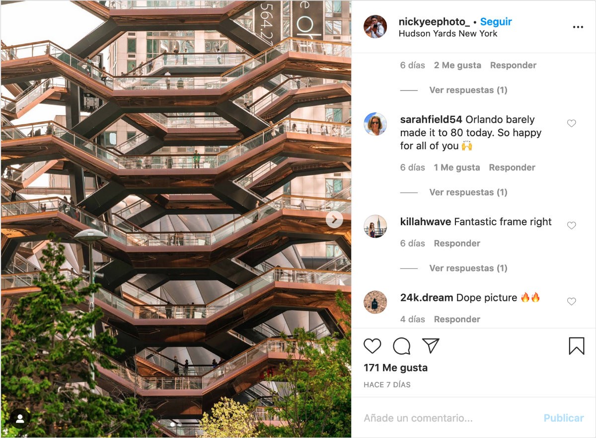 arquitectura de instagram