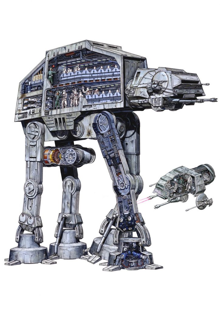 AT-AT por Hans Jenssen
