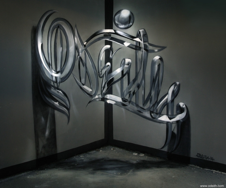 Sergio Odeith: Glossy glass effect Sergio Odeith: Glossy glass effect