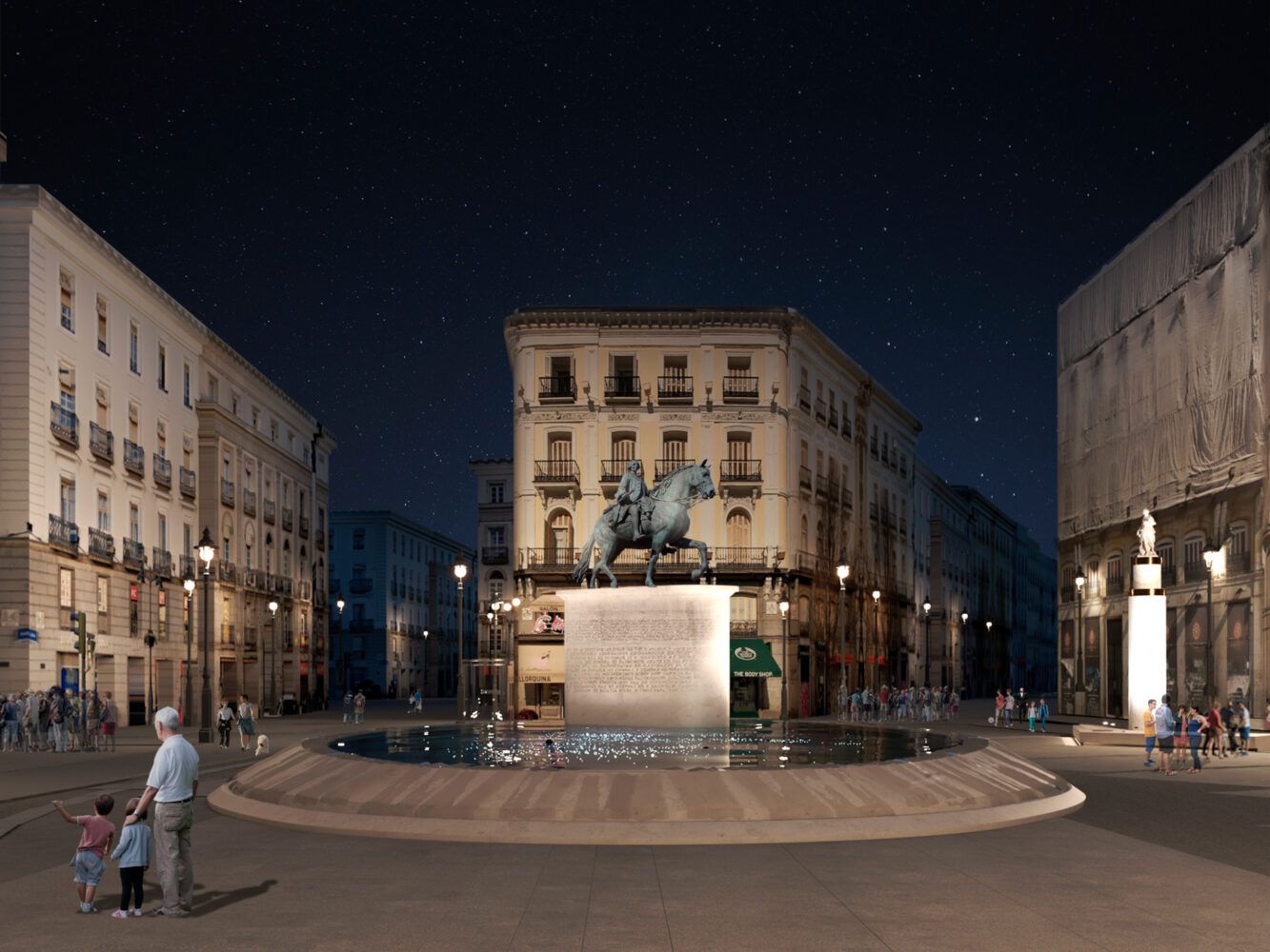 Remodelación de la Puerta del Sol de Madrid